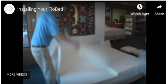 installing your FloBeds Latex Mattress