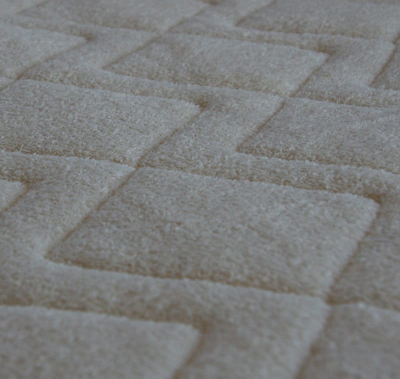washable cotton & wool mattress protector