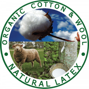 Organic Cotton, Organic Wool, Natural Latex