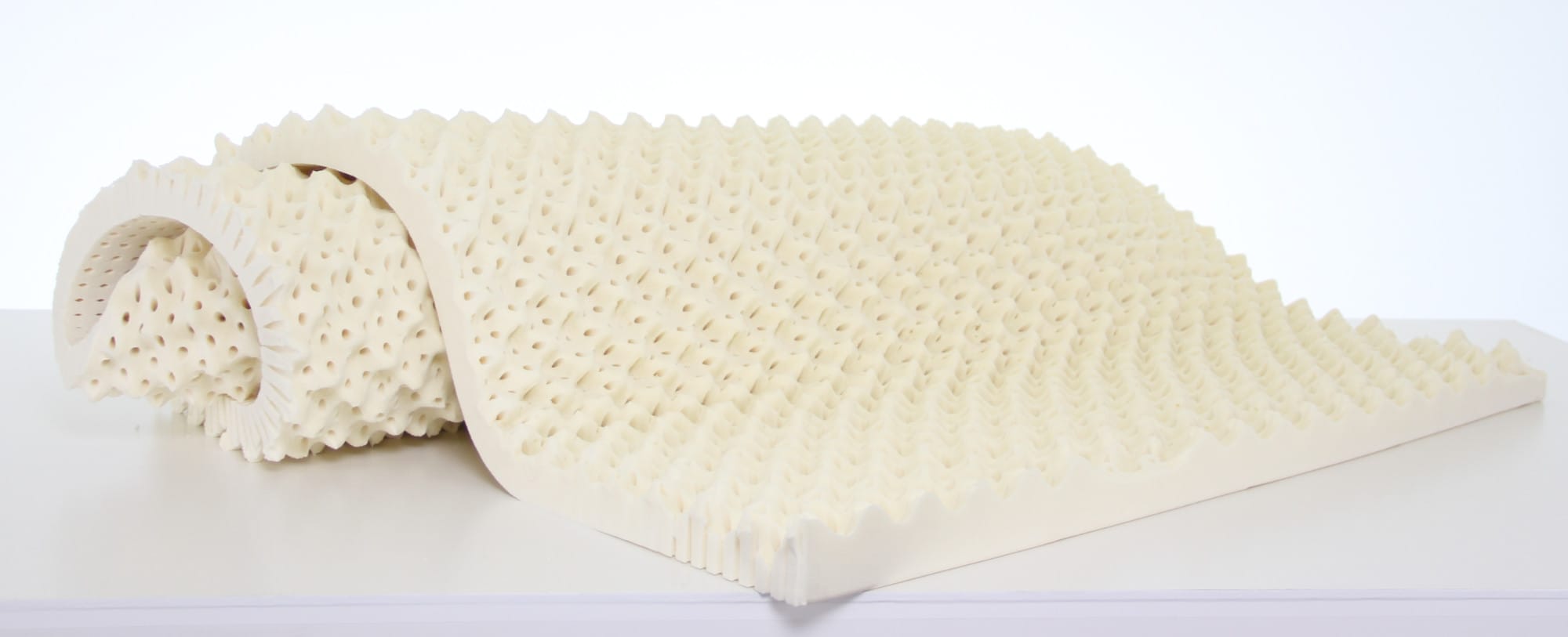 100% Natural Talalay Latex Convoluted Topper (2" Top Layer )