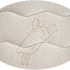 FloBeds Natural Talalay Mattress surrounded by Organic Cotton quilted to wool