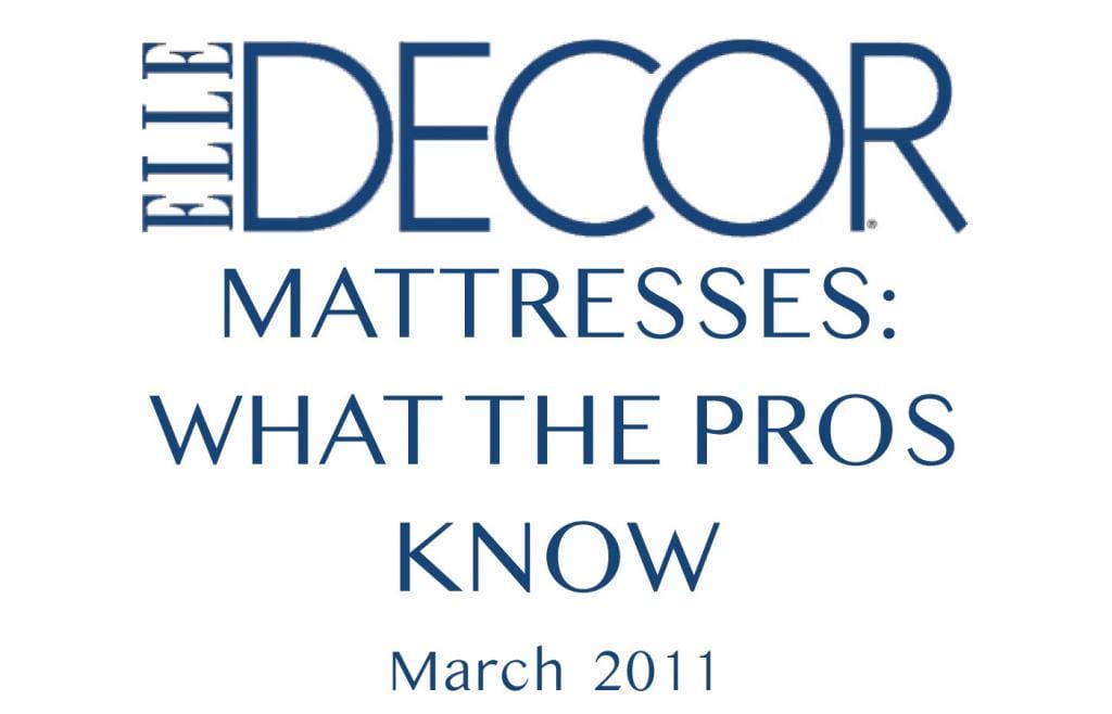 Elle Decor: What the Pros Know