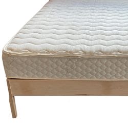 Maple Platform Bed Unfinished with Select Mattress