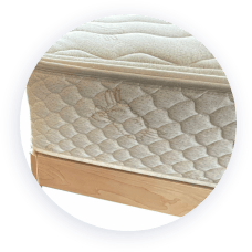 a latex mattress