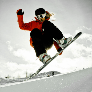 Hannah Teter Snowboarding