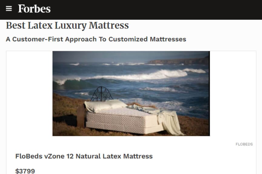 best latex luxary mattress