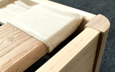 Maple with oak Slats 450 x 300 maple foundation with oak slats