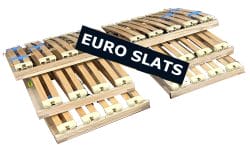 Euro Slats provide adjustable contouring support